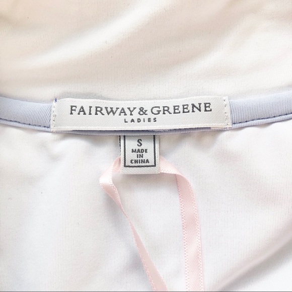 Fairway & Greene Wells Quarter 1/4 Zip Top Golf Outdoor - Picture 9 of 10